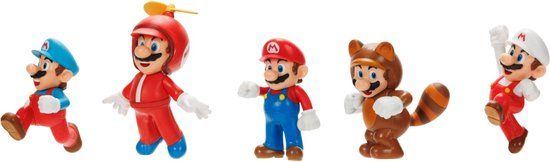 Super Mario Figuren 5 Stuks - Speelfiguren - Jongens en meisjes - 6+ jaar