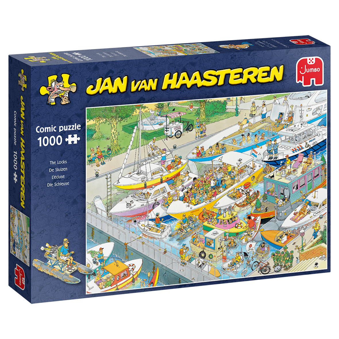 Jumbo Jan van Haasteren  The Locks 1000 pcs