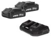 VITO 2 Batteries, Lithium-Ion, 20V, 2Ah + wireless charger for two batteries, model LI VITO