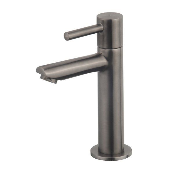 Wiesbaden Amador XL Fonteinkraan hoog 15.5cm Gunmetal 22.2724
