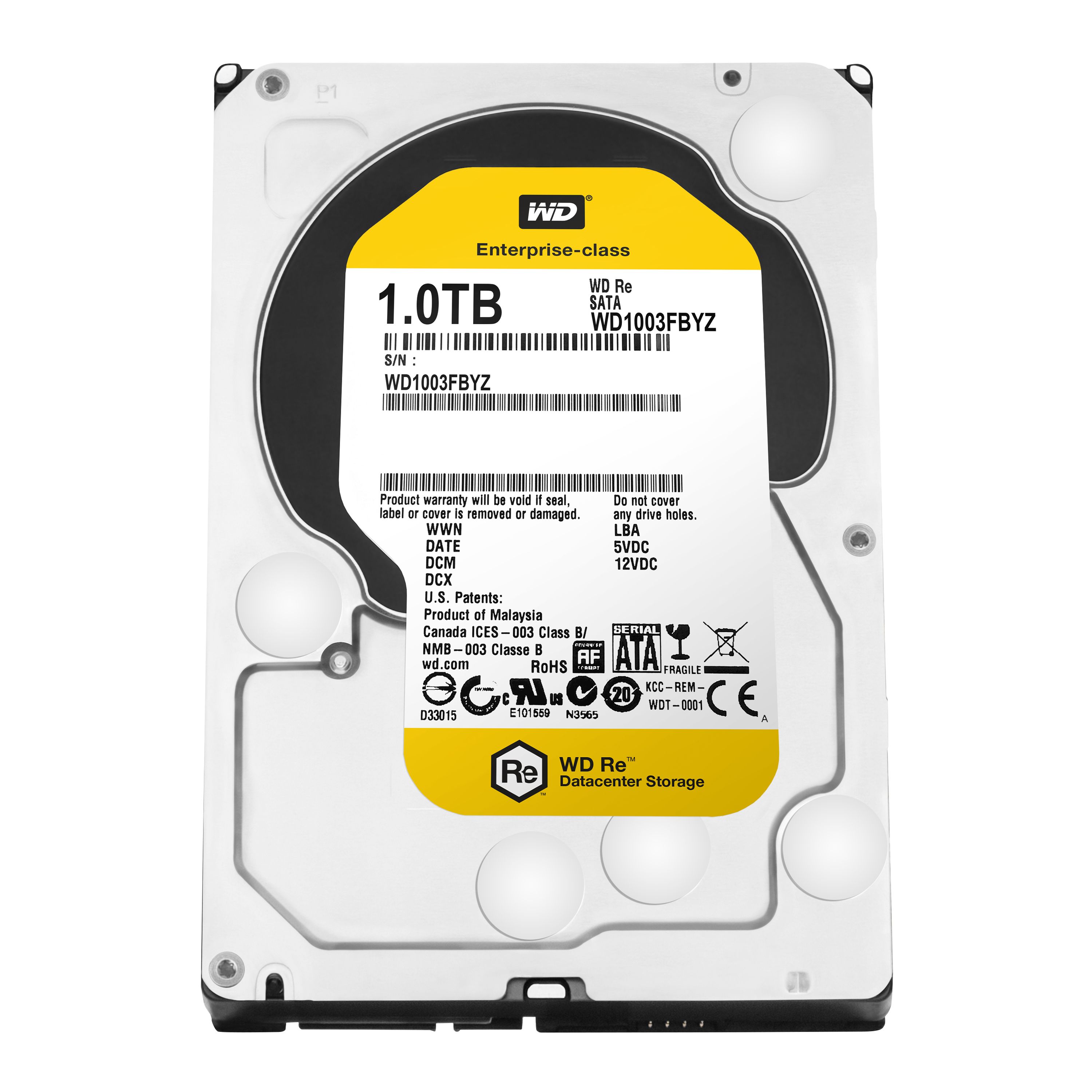 Western Digital RE 1TB 3.5" SATA III Internal Hard Drive - WD1003FBYZ