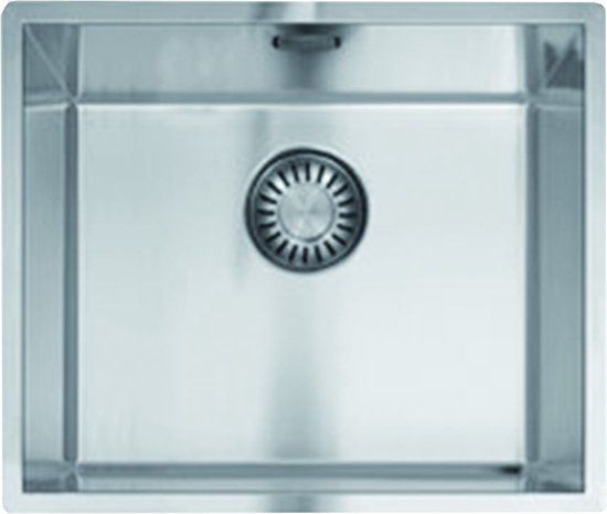 Doeco BXX 110-50 RVS Enkele wastafel - 7612985679060