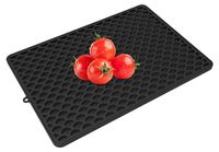 Tapis de séchage pour lave-vaisselle en silicone antidérapant pour cuisine