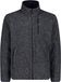 CMP Licht gebreid vest van fleece met netstof