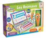 Lisciani Carotina - de dieren 2-in-1 - educatief spel voor kinderen van 3 tot 6 jaar - magneetboek met letters en dieren - sprekende pen met vragen - letters en magnetische kaarten - leren lezen
