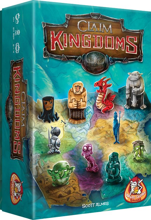 White Goblin Games Claim: Kingdoms - Bordspel - Multicolor - Unisex - Vanaf 8 jaar