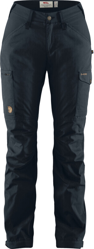 Fjällräven Kaipak Broek Gebogen Dames, dark navy EU 44 2020 Trekking- & Wandelbroeken