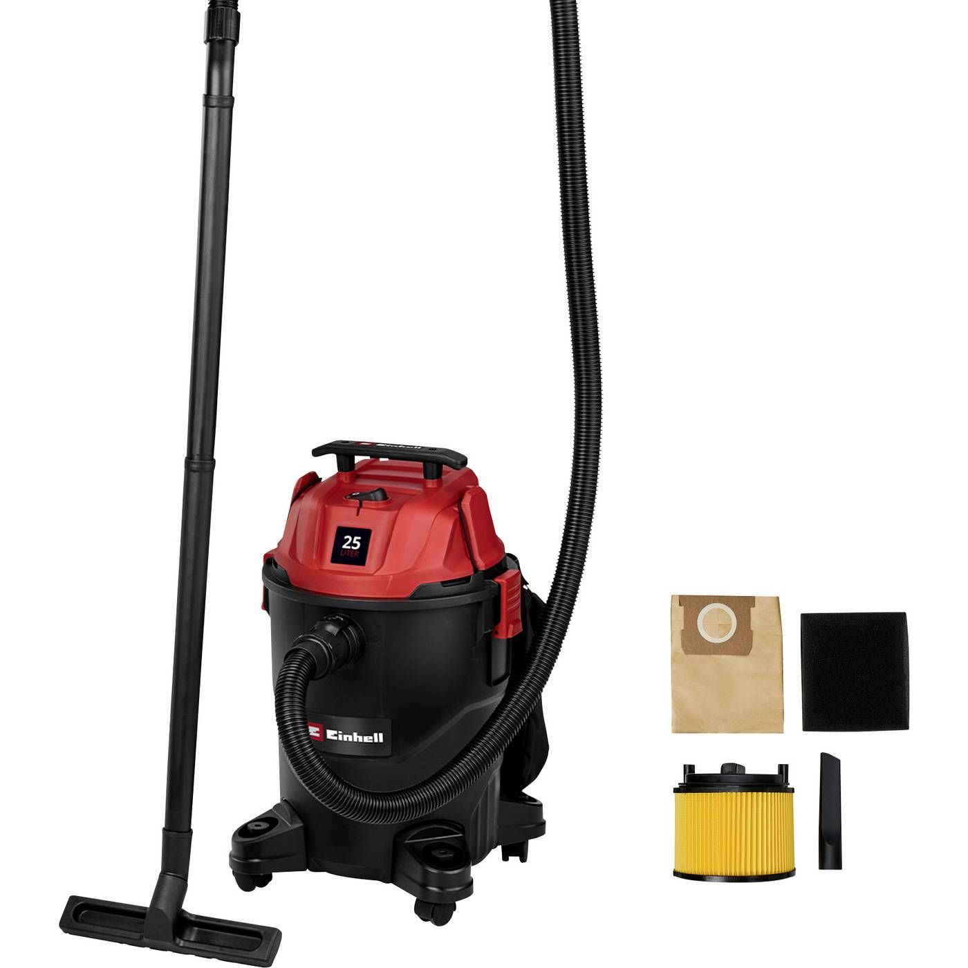 Einhell TC-VC 2555 2347420 Nat- en droogzuiger 25 l