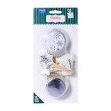 PME Kerstset met 24 cupcake-vormpjes en decoraties – sneeuwval
