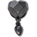 Crocs Jibbitz Punk Gunmetal Heart