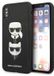 Karl Lagerfeld - Hardcase Serie - Saffiano Hoesje voor iPhone XS Max - Zwart