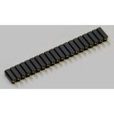 TRU COMPONENTS embase femelle (précision) Nombre de rangées : 1 Nombre de pôles par rangée : 3 TC-2506451 1 pièce(s)