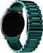 Strap-it Stalen schakel bandje 20mm - RVS bandje geschikt voor / Active / Active2 / Galaxy Watch - / Venu - SQ - Amazfit GTS / GTS 2 / Bip - Groen