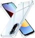 Techsuit Hoesje geschikt voor Xiaomi Redmi A7 Pro - Shockproof Silicone Back Cover - Transparant