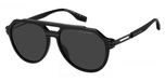 Marc Jacobs MARC 876/S Zonnebril voor heren, zwart