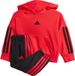 adidas Sportswear Essentials Joggingpak Kinderen - Rood