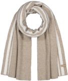 Barts Sjaal Banxs Polyester Gestreept Lichtbruin 35x200 cm