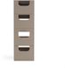 Wasophoogte® Armoire pour panier à linge Z35 - Armoire pour panier à linge - Tri du linge - 700(P)*665(L)*1980(H) mm - Taupe