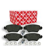 febi bilstein 16445 remblokkenset met montagemateriaal, 1 stuk | Compatibel met: OPEL ASTRA G Cabriolet, ASTRA G Caravan, ASTRA G CC, ASTRA G CLASSIC Caravan, ASTRA G Coupe