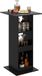 And Outdoormatch Table haute bois noir 60x60x112 cm