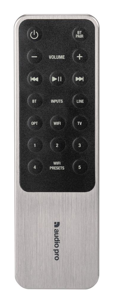 Audio Pro A28 W Smart Multiroom Actieve Boekenplank Speakers - Walnoot