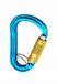 Mousqueton Trilock pour assurage - Bleu/Jaune
