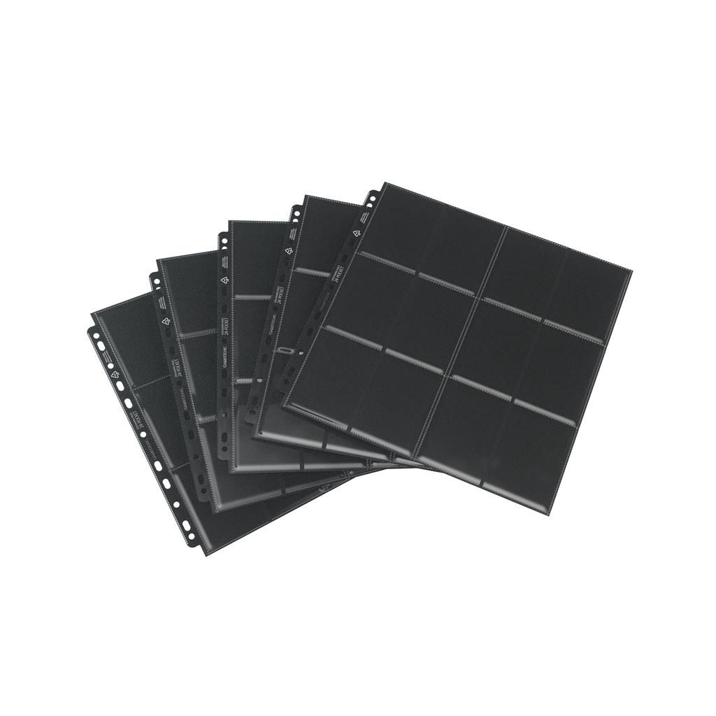 GameGenic Sideloading 24-Pocket Pages Pack Zwart (10 stuks)