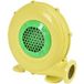 Soufflerie électrique 450 W - Ventilateur portable pour châteaux gonflables et structures gonflables - Avec poignée - 220-240V - Jaune