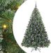 vidaXL Kunstkerstboom met 300 LED, standaard, groen, 180 cm, PE en PVC