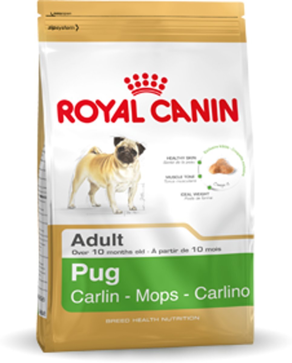 Royal Canin Breed Mopshond/Pug Adult - Hondenvoer - 3 kg