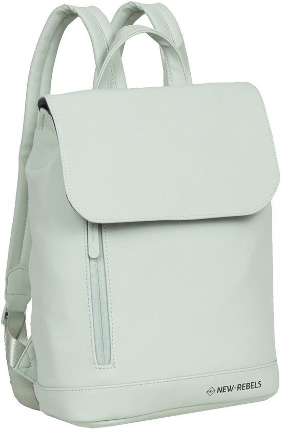 New Rebels Daley Rugzak 10L Mint Blue - Unisex Backpack with Laptop Compartment