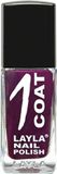 Layla Cosmetics One Coat nagellak 17 ml Paars