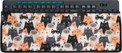 kwmobile Toetsenbordhoes – Toetsenbord Cover voor Logitech MK270 Wireless – Stofbescherming – Keyboard Cover – Toetsenbordbeschermer