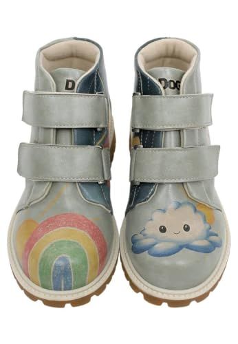 DOGO Kids Vegan Leather Turquoise Long Boots - Sometimes Maybe Good Design