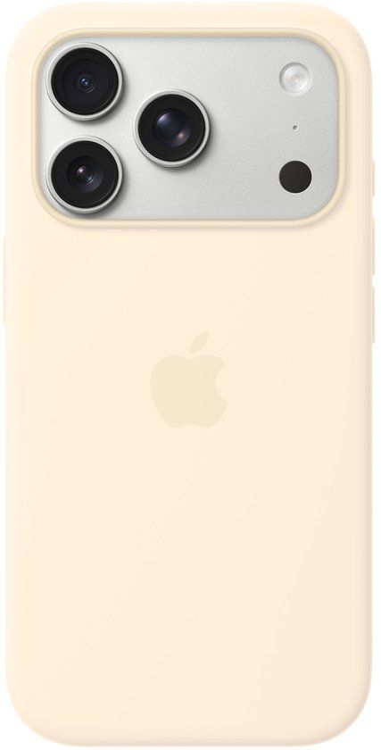 Apple Siliconenhoesje met MagSafe voor de Apple iPhone 17 Pro - Vanilla