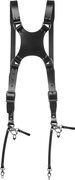 The Hantler Dual camera harness Black L/XL