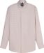 OLYMP Luxor modern fit chemise - structure - noga brun - Repassage facile - Tour de cou : 43 (taille UE : XL)