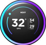 NZXT Kraken Elite 280 RGB 2024 - Vloeistof-koelsysteem processor afmeting radiator 280mm - voor Intel LGA 1851, 1700, 1200, 115X - AMD AM5, AM4 - 2 x F280 RGB Core Fan - Zero RPM Mode - 2.72 IPS LCD - zwart