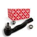 febi bilstein 33703 spoorstangeindstuk met borgmoer en contramoer, 1 stuk | Compatibel met: MERCEDES-BENZ VIANO, VITO / MIXTO Kasten, VITO Bus