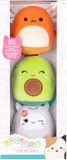 Top1Toys MICROMALLOWS - 3 Pack Plush Squishmallows (Mireya, Roah, Nico) 6cm