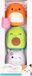 Top1Toys MICROMALLOWS - 3 Pack Plush Squishmallows (Mireya, Roah, Nico) 6cm