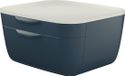 Leitz Cosy Ladenblok - Ladekastje Met 2 Laden - Ladenbox Voor Bureau - Ideaal voor Thuiskantoor/Thuiswerken - Fluweel Grijs