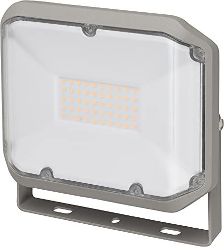 Brennenstuhl LED Schijnwerper AL 3050 / LED Schijnwerper voor buiten met 3110 lumen (LED Buitenlamp voor wandmontage, 30W, Warm-wit Licht 3000K, IP44)