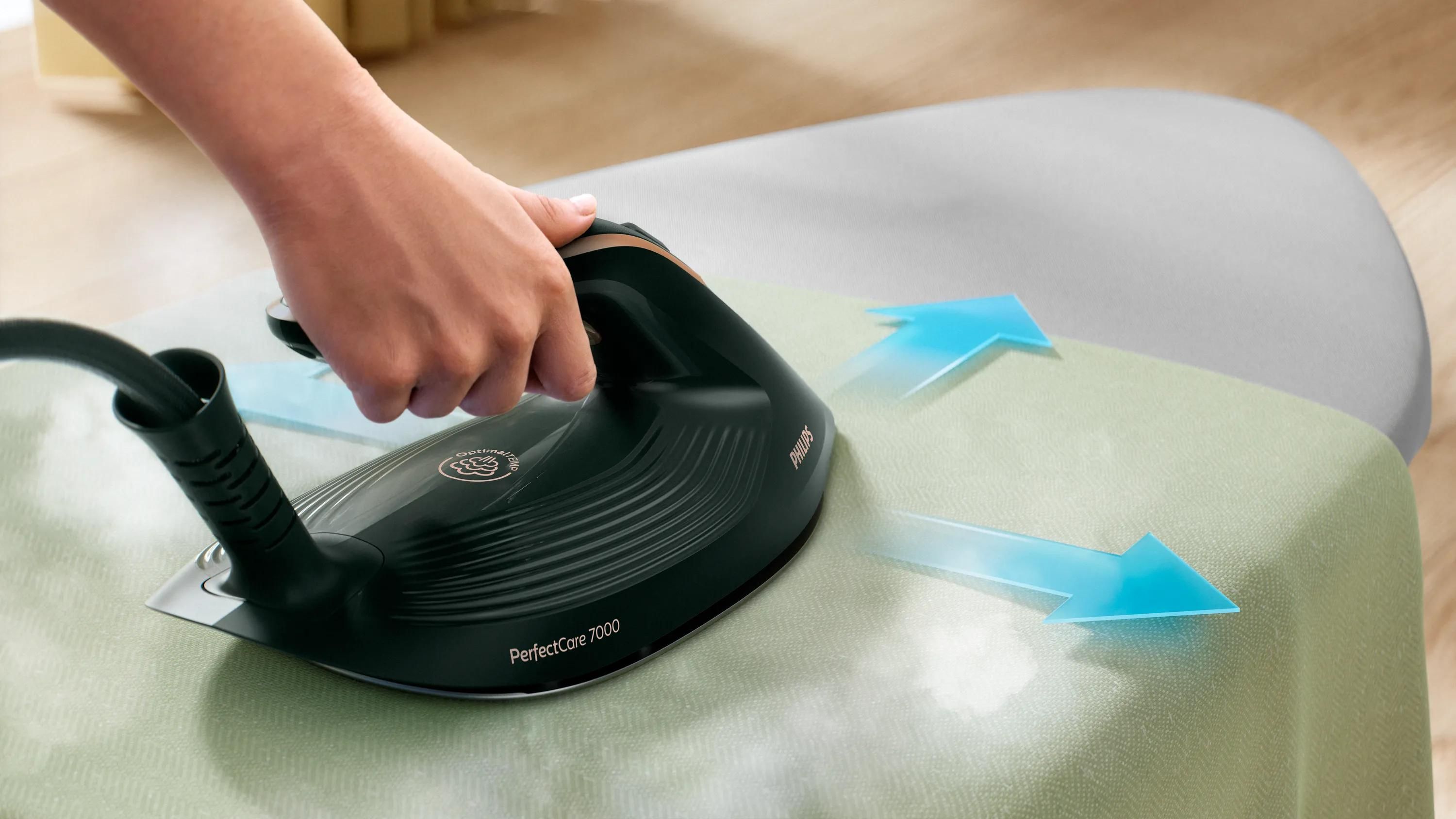 Philips PerfectCare 7000 Series Steam Generator - Dark Green/Gold