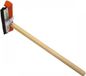 Merkloos Raamtrekker/raamwisser 20 cm - lange houten steel 40 cm - Auto/SUV/Busje ramen lappen/wissen
