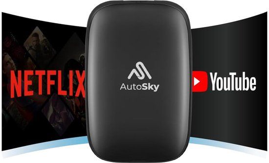AutoSky AI Box Lite Draadloze Carplay Dongle