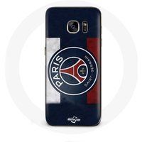 Maniacase Hoesje voor Samsung Galaxy S6 Paris Saint Germain PSG Logo