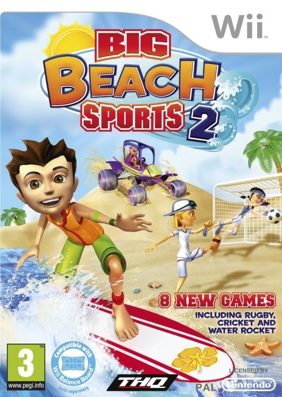 THQ Big Beach Sports 2 - Nintendo Wii