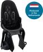 Qibbel Air Fietsstoeltje Achter - Bagagedrager - Midnight Black