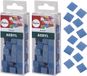 Rayher hobby materialen Rayher Mozaiek steentjes/tegeltjes - 410 stuks - blauw - 1 x 1 cm - Kunststof